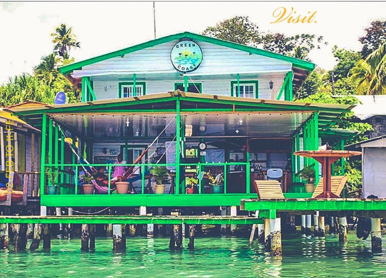 Hostal Green Coast Carenero Island Buitenkant foto
